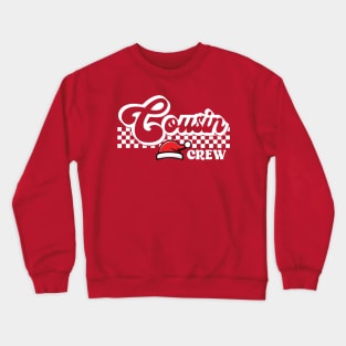 Christmas Santa Hat Cousin Crew Crewneck Sweatshirt